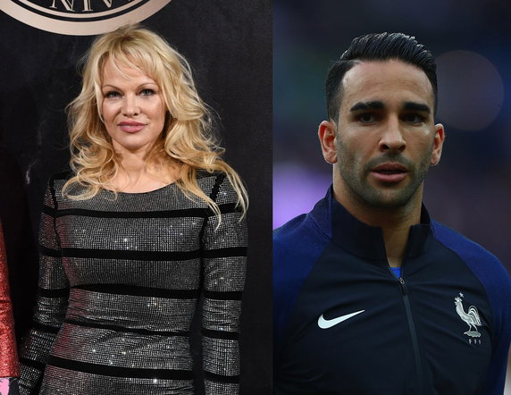 Pamela Anderson i Adil Rami