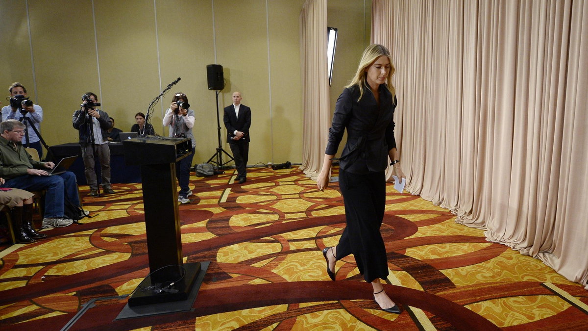 Maria Sharapova News Conference