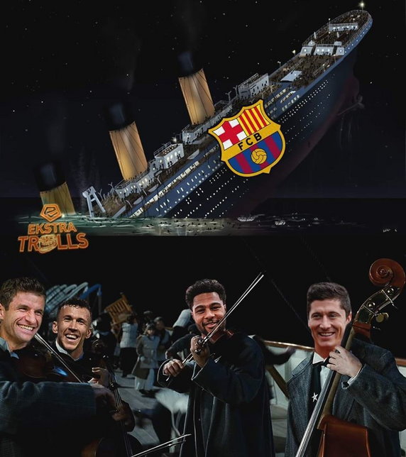 Memy po meczu FC Barcelona - Bayern Monachium