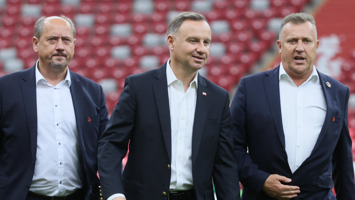 Mieczysław Golba, Andrzej Duda i Cezary Kulesza