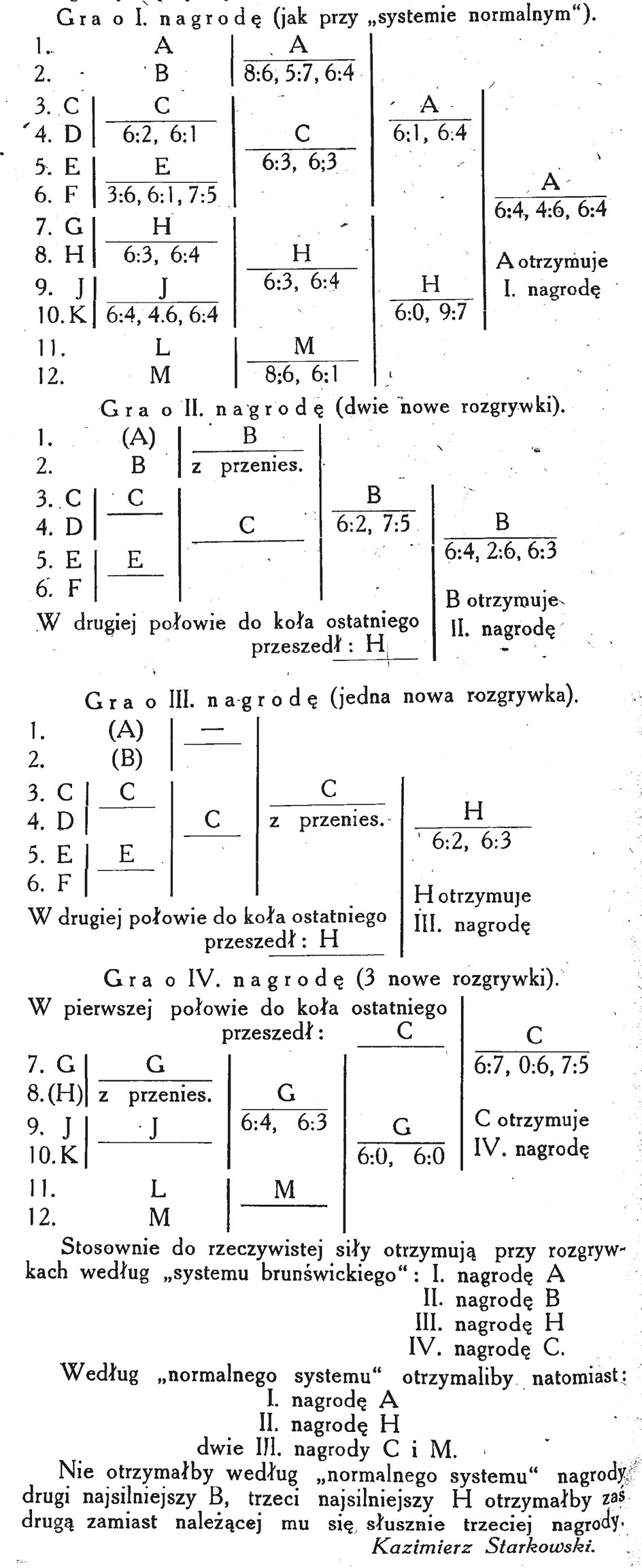 Graficzne przedstawienie systemu z 1923 r