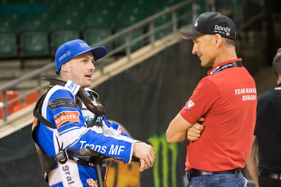 Grand Prix Wielkiej Brytanii, Leon Madsen, Hans Nielsen