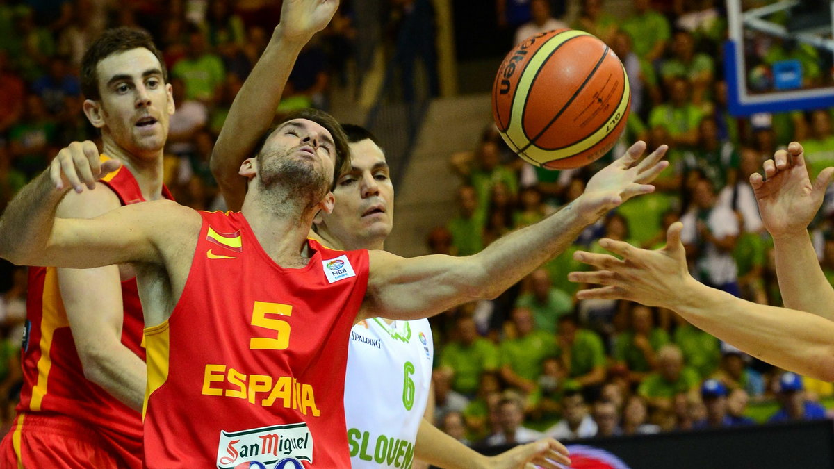 Rudy Fernandez i Victor Claver (Hiszpania)