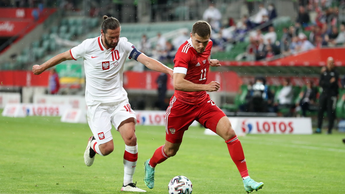 Grzegorz Krychowiak i Roman Zobnin