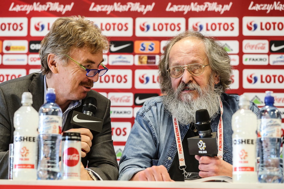 Zbigniew Boniek i Andrzej Gowarzewski