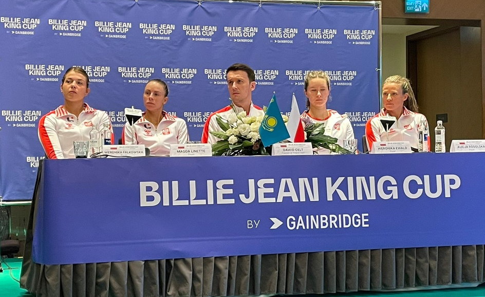 Billie Jean King Cup: konferencja przed meczem