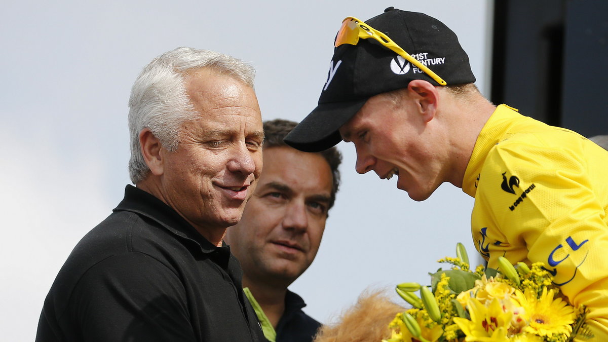 Greg Lemond (L) i Chris Froome