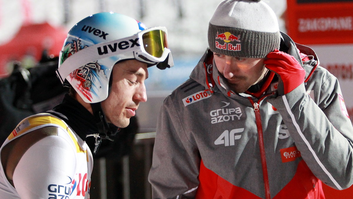 Kamil Stoch i Adam Małysz