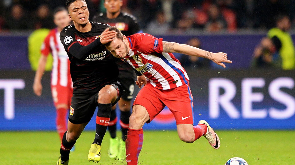 GERMANY SOCCER UEFA CHAMPIONS LEAGUE (Bayer Leverkusen vs Atletico Madrid)