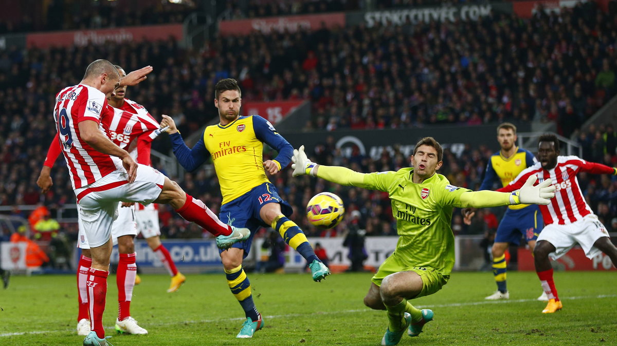 Stoke City - Arsenal Londyn