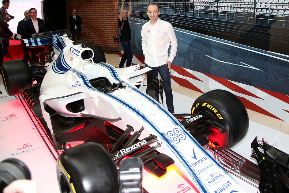 Robert Kubica na konferencji w Warszawie. Pierwszy sprawdzian czeka bolid Williamsa już wkrótce – 18 lutego rozpoczną się testy przed sezonem. 