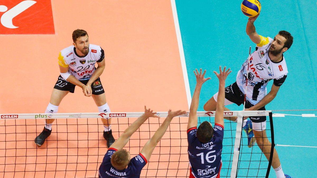 Siatkowka. Plusliga. Lotos Trefl Gdansk. Lotos Trefl Gdansk - ZAKSA Kedzierzyn Kozle. 16.10.2016