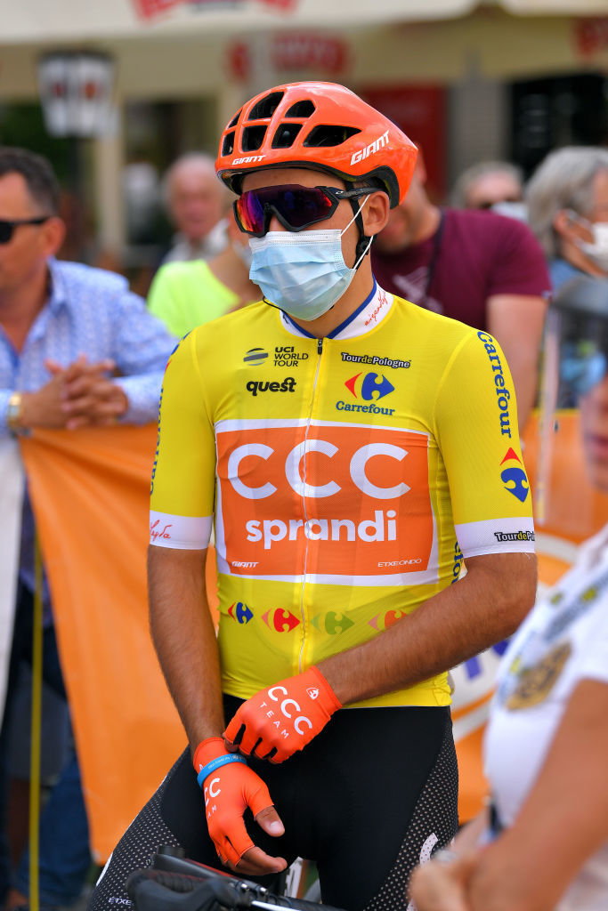 Kamil Małecki był liderem Tour de Pologne