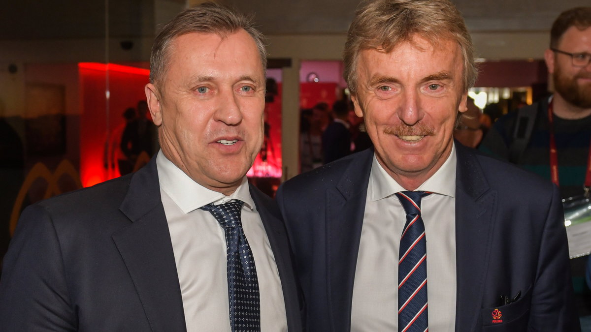 Cezary Kulesza i Zbigniew Boniek