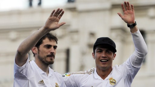 Iker Casillas i Cristiano Ronaldo