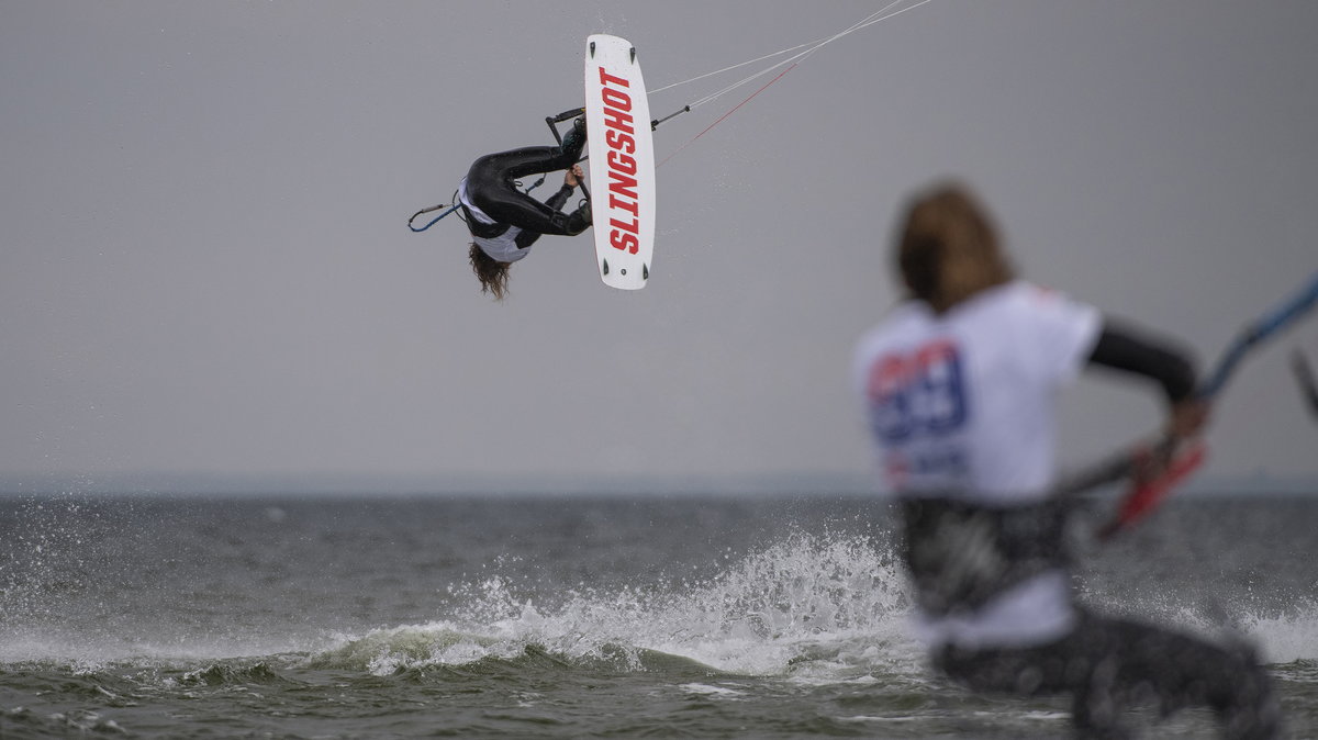 Kitesurferzy rywalizowali na Cyplu Rewskim