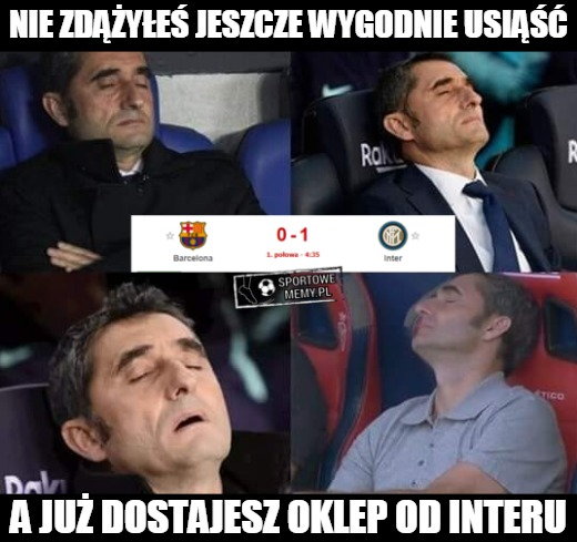 FC Barcelona - Inter Mediolan: memy po meczu