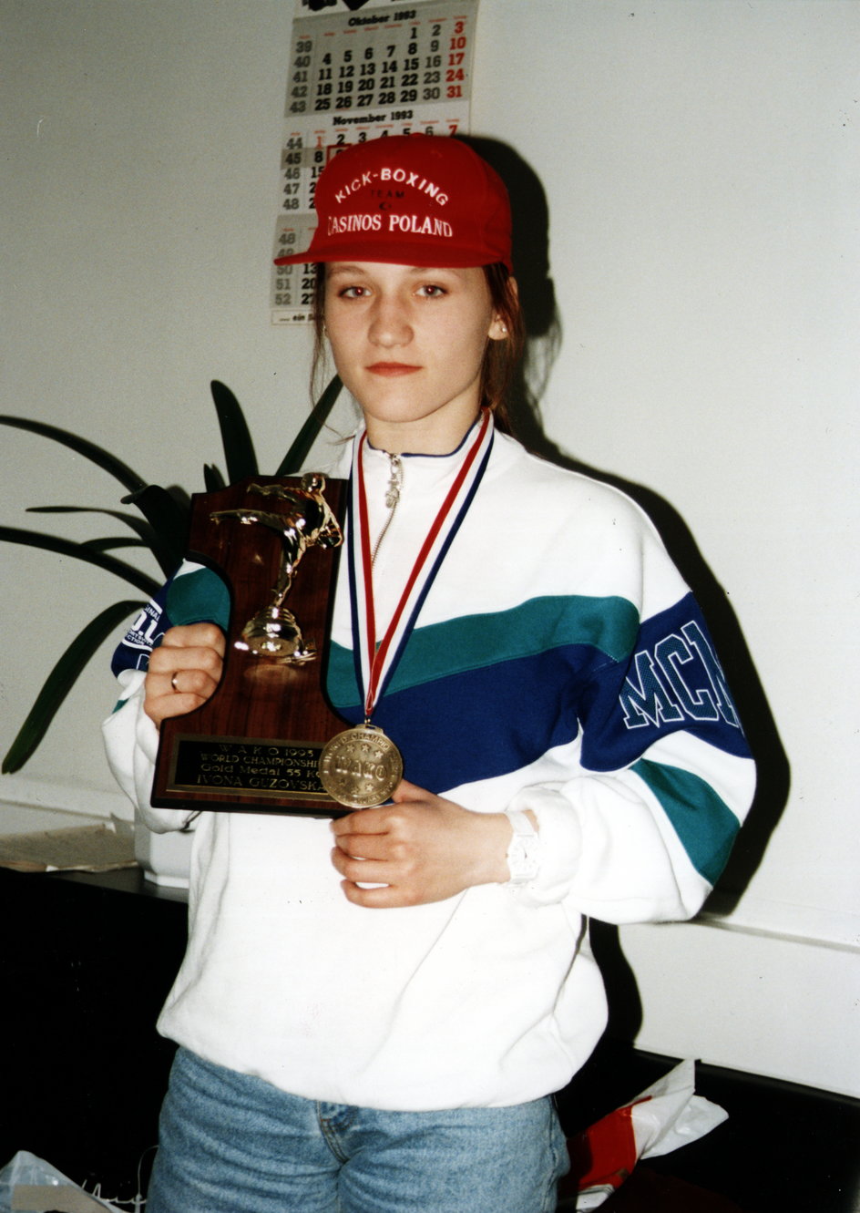 Iwona Guzowska w latach 90.