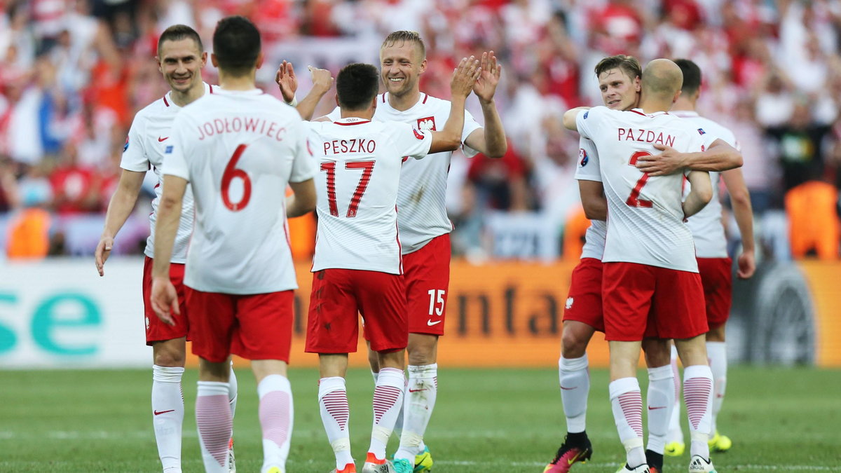 12.06.2016 POLSKA - IRLANDIA POLNOCNA UEFA EURO 2016 PILKA NOZNA