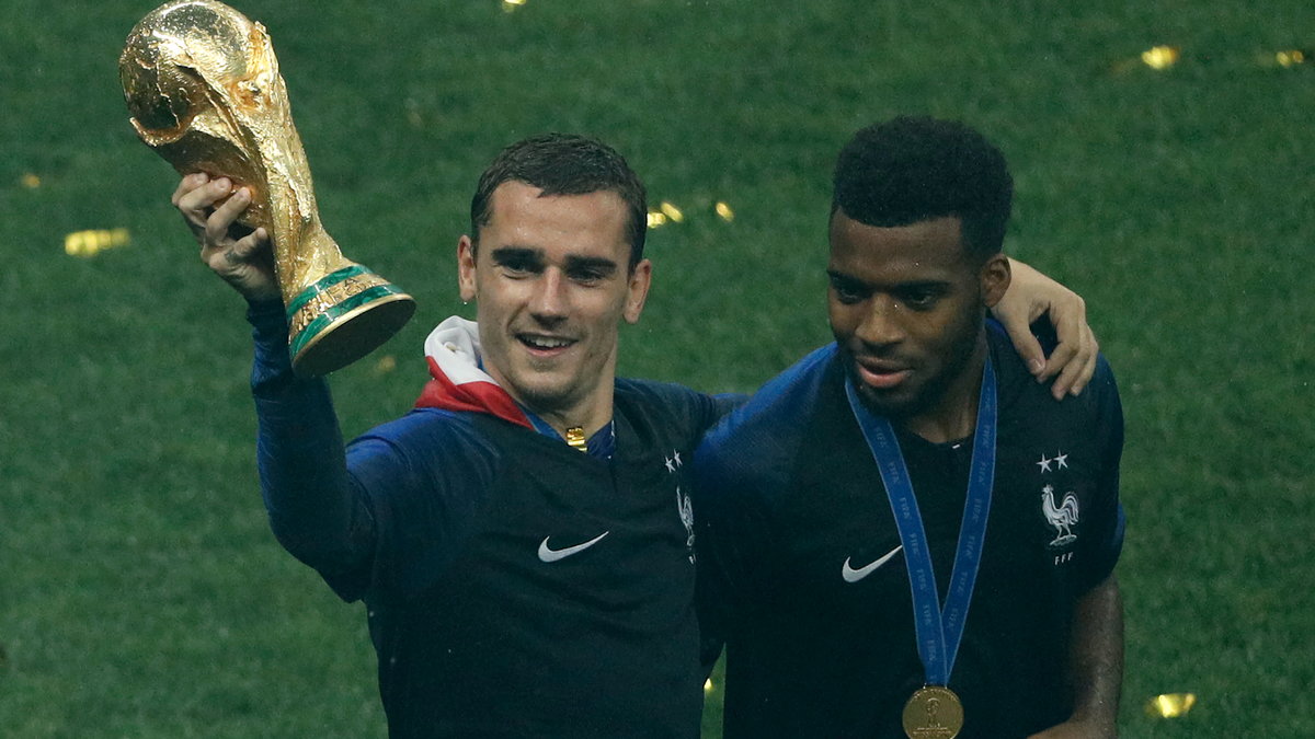 Antoine Griezmann i Thomas Lemar