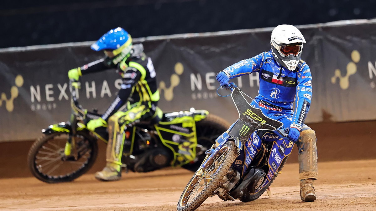 Martin Vaculik i Bartosz Zmarzlik podczas Grand Prix Wielkiej Brytanii