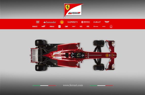 Nowy bolid Ferrari