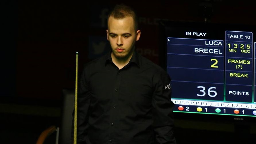Luca Brecel (fot. Polish Snooker by Morska&Ochman)