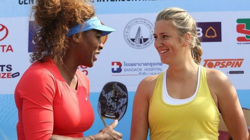 Serena Williams i Wiktoria Azarenka