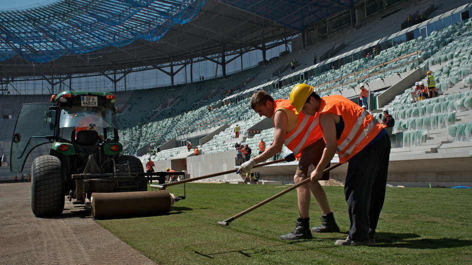 Wrocławski stadion prawie gotowy