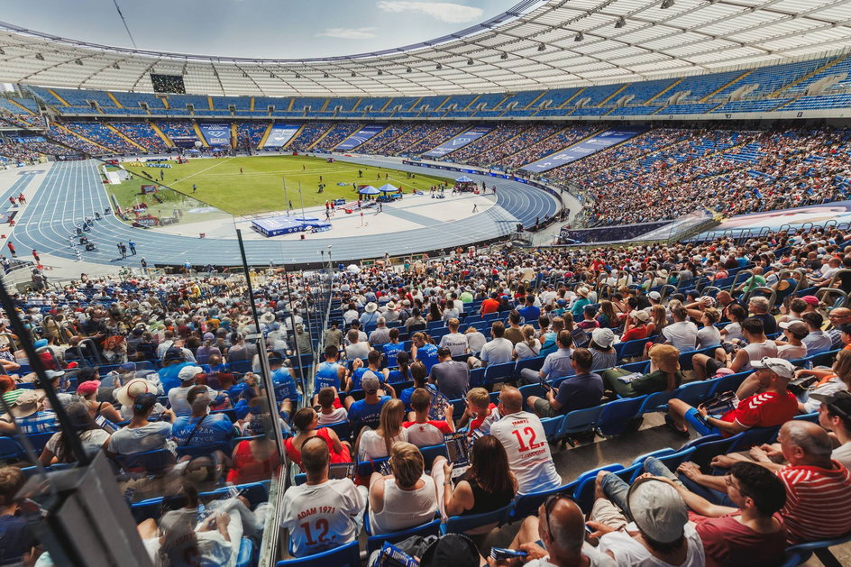Mityng Diamentowej Ligi na Stadionie Śląskim w 2023 r. oglądało blisko 25 tys. widzów