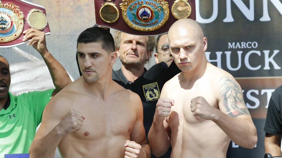 Marco Huck i Krzysztof Głowacki