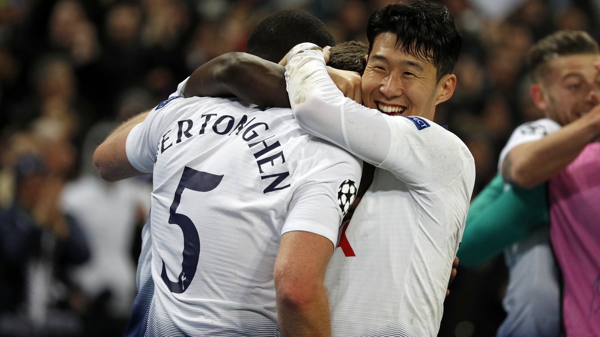 Radość piłkarzy Tottenham Hotspur