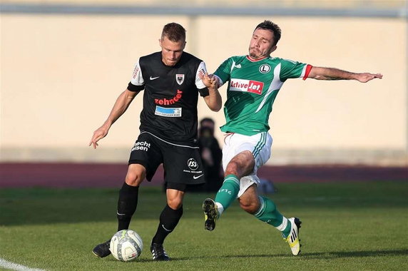 Legia Warszawa - FC Aarau 4:2/Marek Saganowski