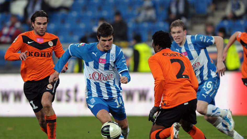 PIŁKA NOŻNA EKSTRAKLASA LECH POZNAŃ KGHM ZAGŁĘBIE