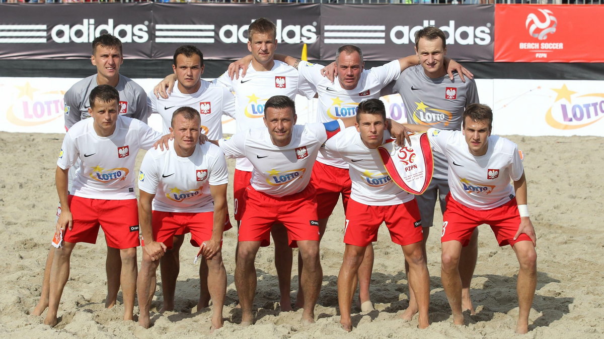 28.06.2014 BEACH SOCCER PILKA PLAZOWA POLSKA - HOLANDIA