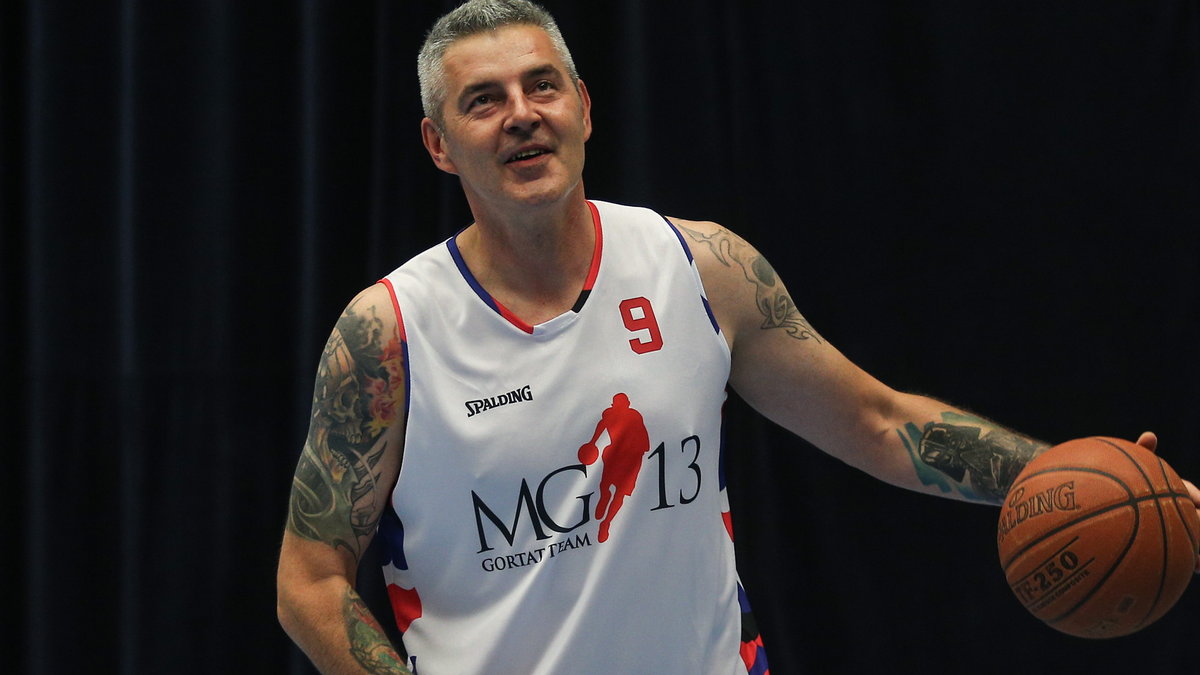 Maciej Zieliński podczas MG13 Camp 2019. Gortat Team - Wojsko Polskie