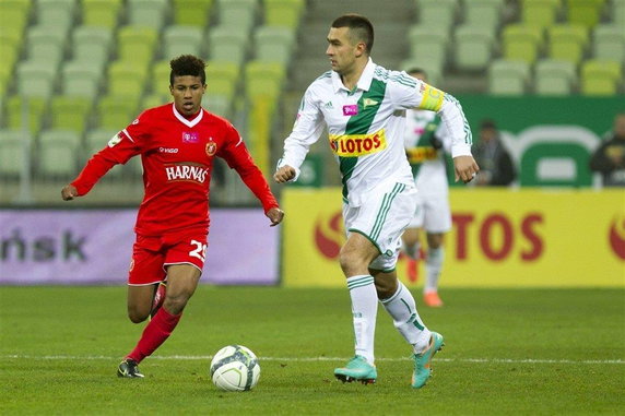 Lechia Gdańsk - Widzew Łódź Łukasz Surma