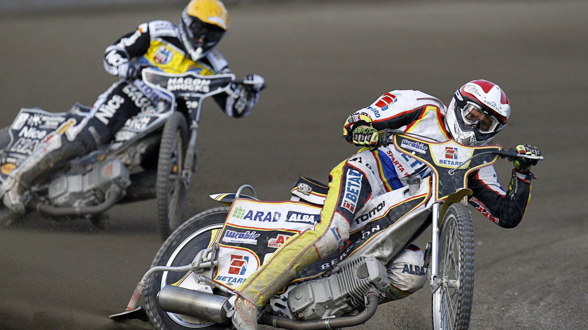 Piotr Świderski (P) i Chris Holder (L)