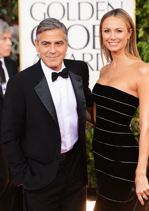 Stacy Keibler i George Clooney