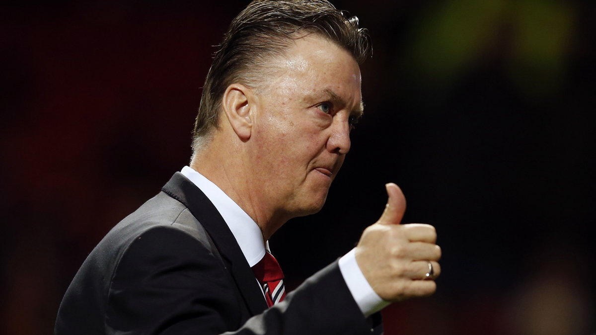 Louis van Gaal, fot. Reuters