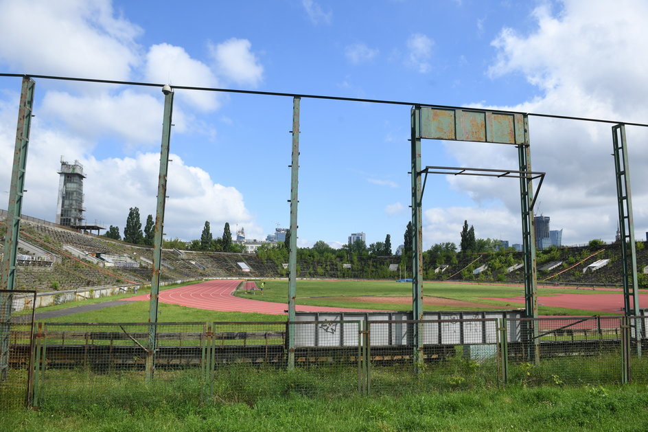 Stadion RKS Skra w Warszawie