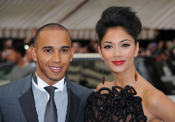 Lewis Hamilton i Nicole Scherzinger