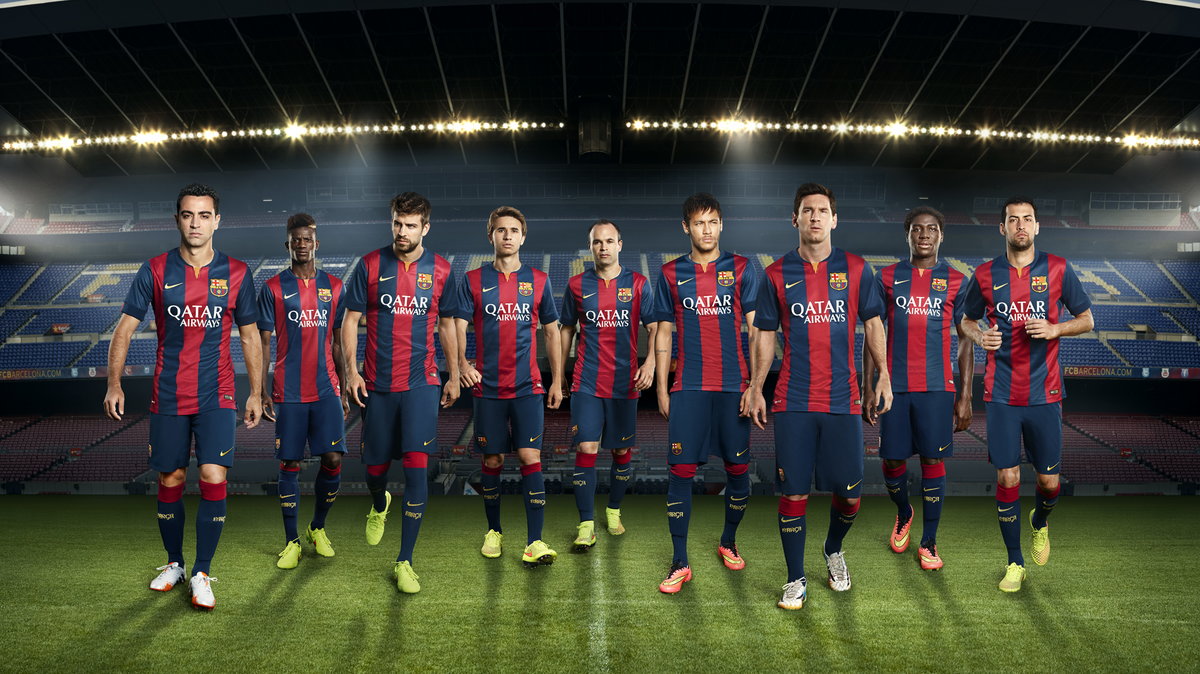 Nowe stroje FC Barcelona