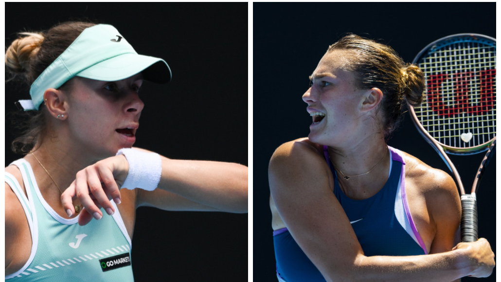 Magda Linette i Aryna Sabalenka