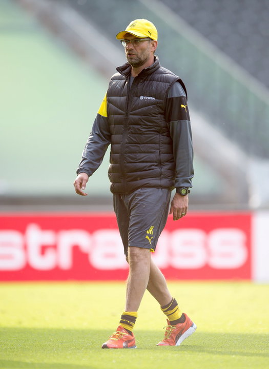 FBL-GER-CUP-DORTMUND-WOLFBURG-TRAINING