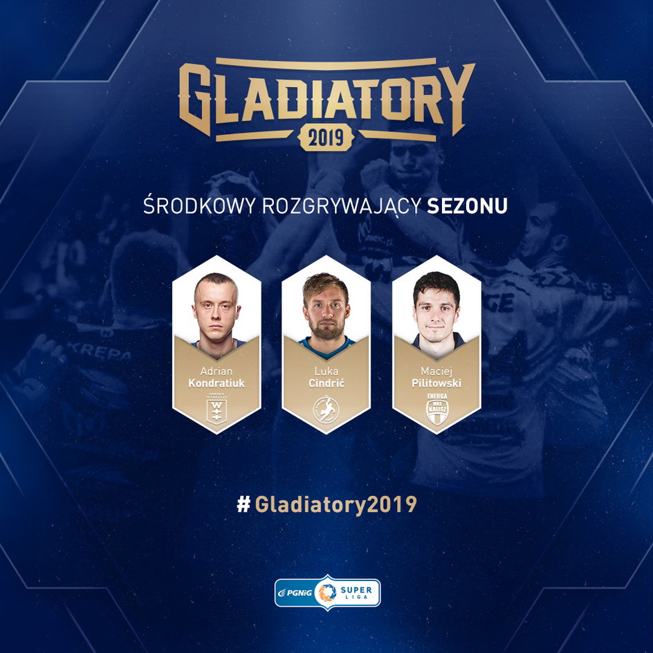 Gladiatory 2019 - Środkowy Rozgrywający Sezonu