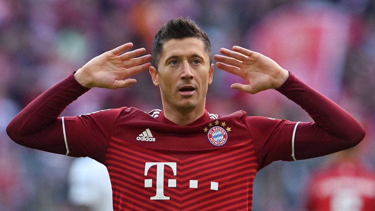 Robert Lewandowski w barwach Bayernu Monachium