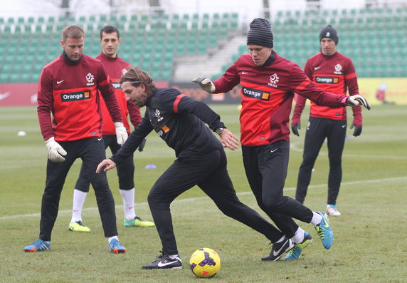 Trening reprezentacji Polski