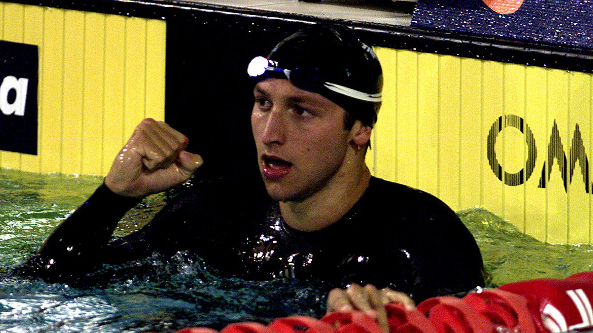 Ian Thorpe w 2001 roku