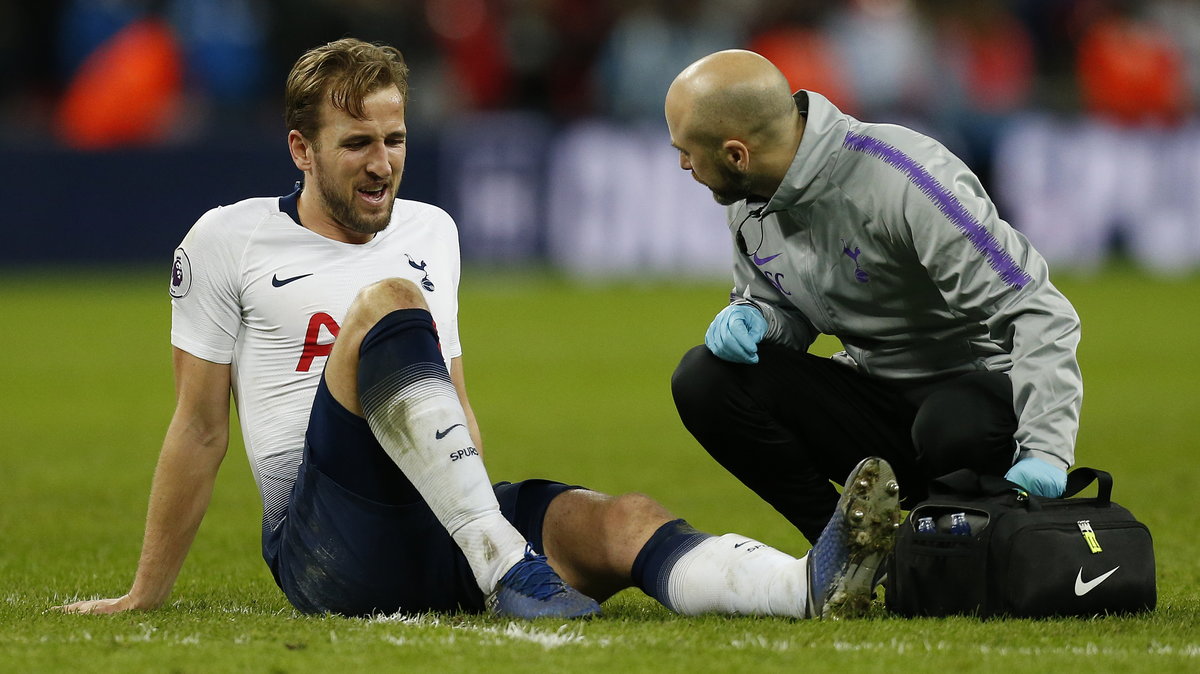 Harry Kane doznał urazu w meczu z Manchesterem United